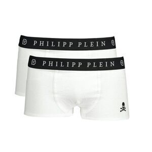 Philipp Plein Cotton Classic Boxers Men White Underwear